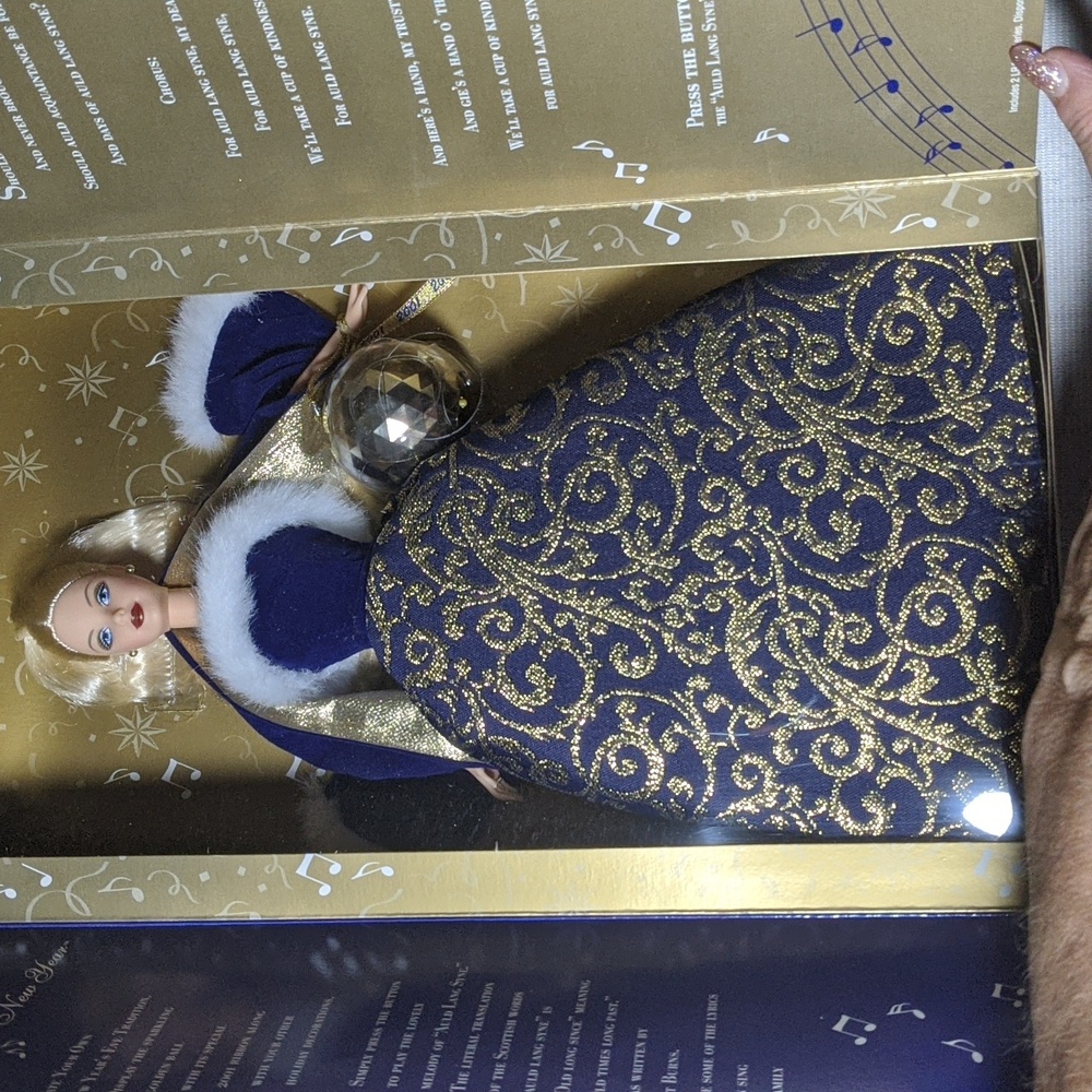 Vintage Barbie Ring In The New Year Mattel Doll